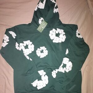 Denim Tears Green Hoodie